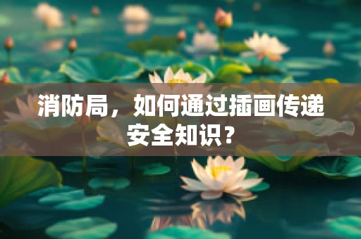 消防局，如何通过插画传递安全知识？