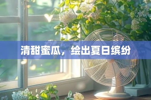 清甜蜜瓜，绘出夏日缤纷