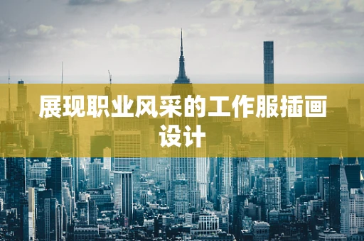 展现职业风采的工作服插画设计