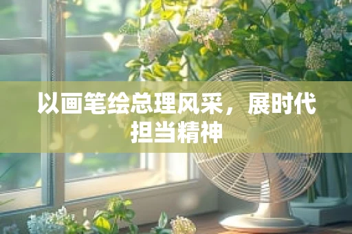 以画笔绘总理风采，展时代担当精神