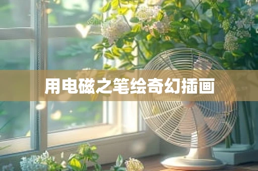 用电磁之笔绘奇幻插画