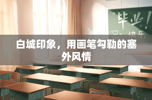 白城印象，用画笔勾勒的塞外风情