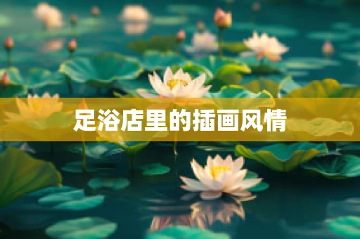 足浴店里的插画风情