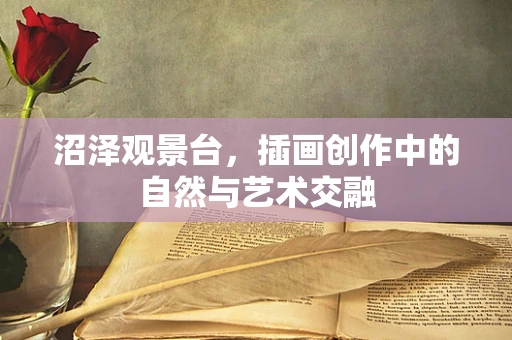沼泽观景台，插画创作中的自然与艺术交融