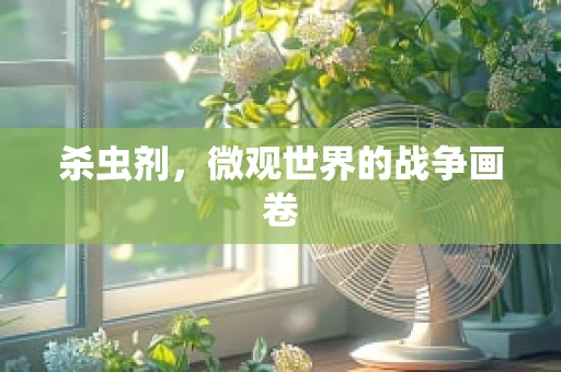 杀虫剂，微观世界的战争画卷