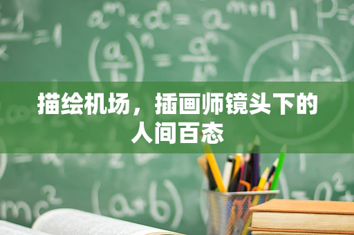 描绘机场，插画师镜头下的人间百态