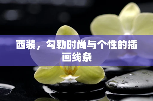 西装，勾勒时尚与个性的插画线条