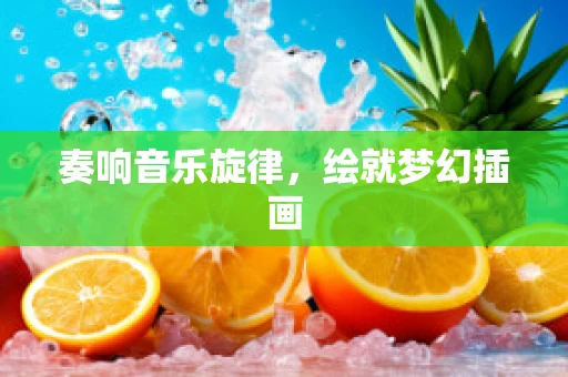 奏响音乐旋律，绘就梦幻插画