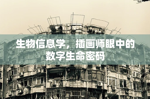 生物信息学，插画师眼中的数字生命密码