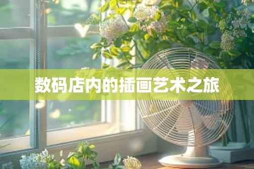 数码店内的插画艺术之旅
