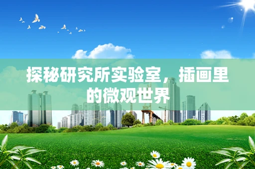 探秘研究所实验室，插画里的微观世界