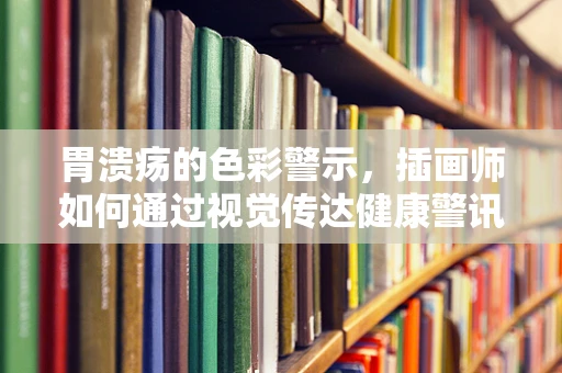胃溃疡的色彩警示，插画师如何通过视觉传达健康警讯？