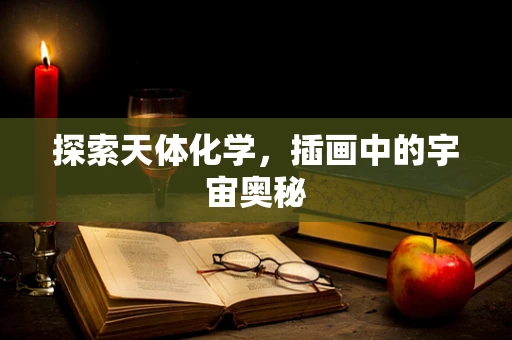 探索天体化学，插画中的宇宙奥秘