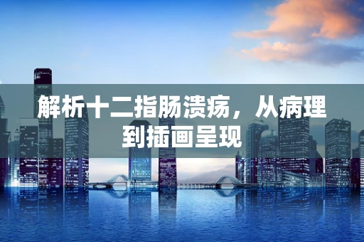 解析十二指肠溃疡，从病理到插画呈现