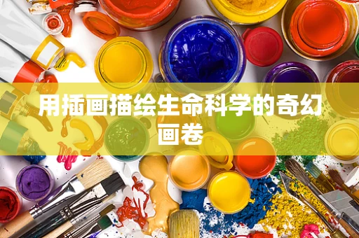 用插画描绘生命科学的奇幻画卷