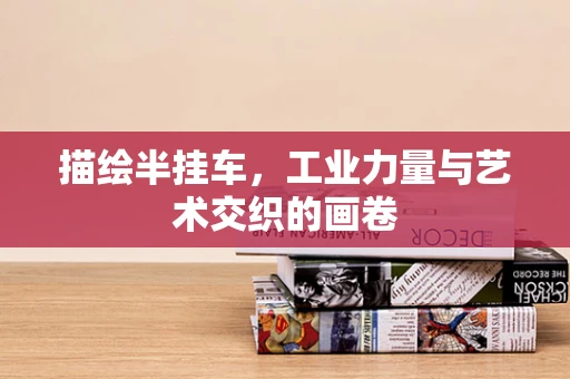 描绘半挂车，工业力量与艺术交织的画卷