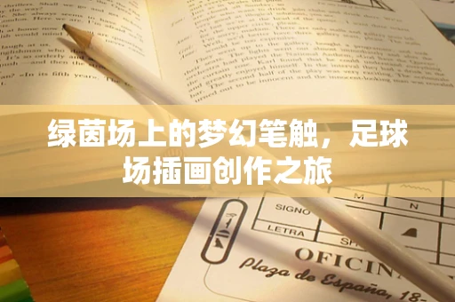 绿茵场上的梦幻笔触，足球场插画创作之旅
