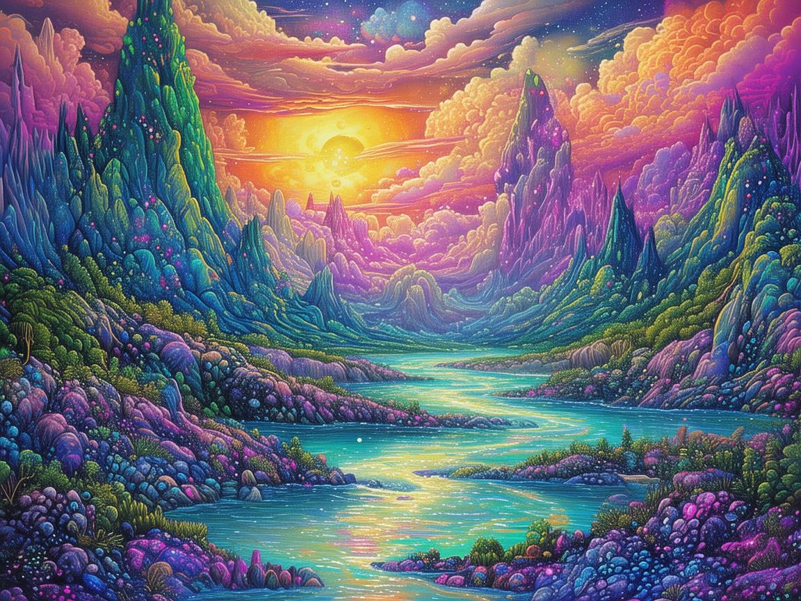 冒险家眼中的色彩世界，插画师如何捕捉未知的绚烂？