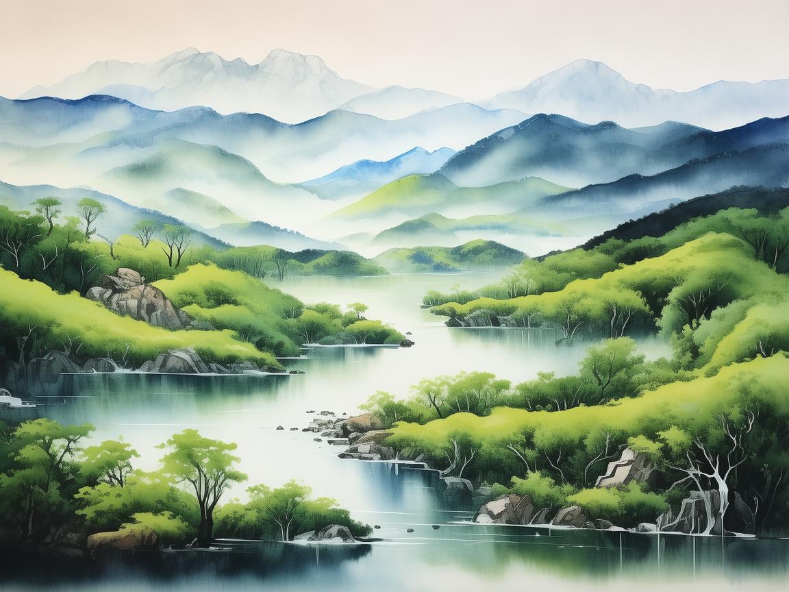 用画笔勾勒六盘水的多彩画卷