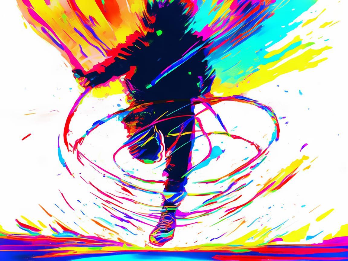 跳绳，解锁插画师创意的动感工具？