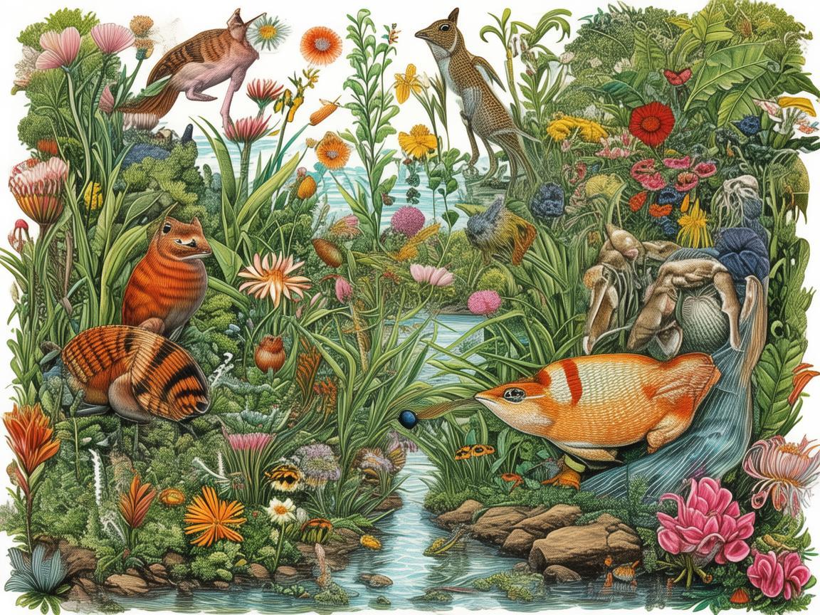 生物多样性，插画师如何以艺术之名守护自然之秘？