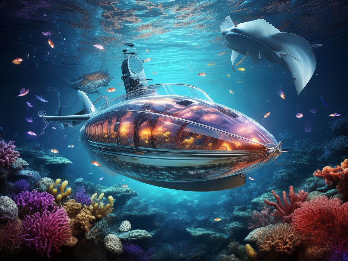 探秘海底观光潜艇，奇幻深海之旅