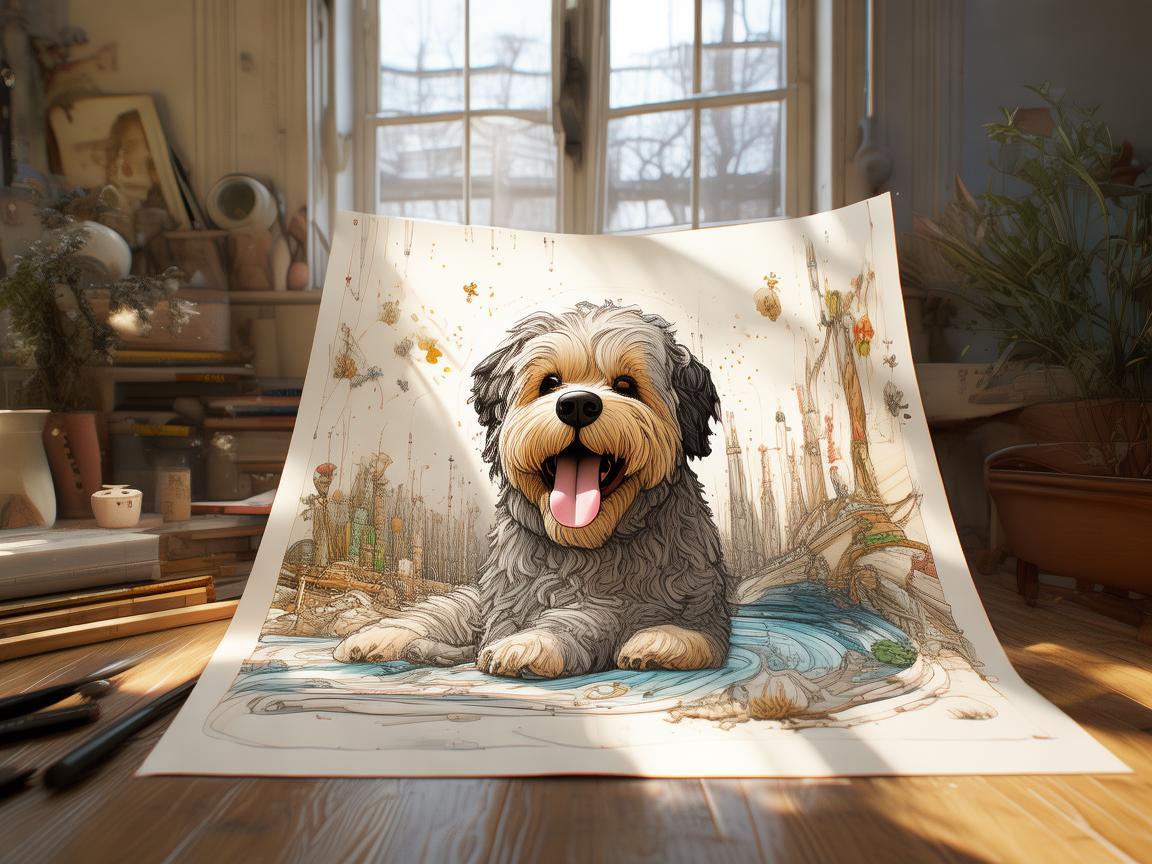 狗粮背后的艺术，如何为宠物插画增添情感共鸣？