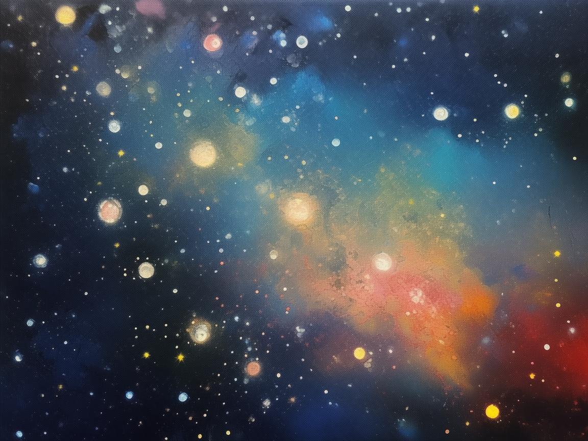 用画笔勾勒明星的璀璨光影