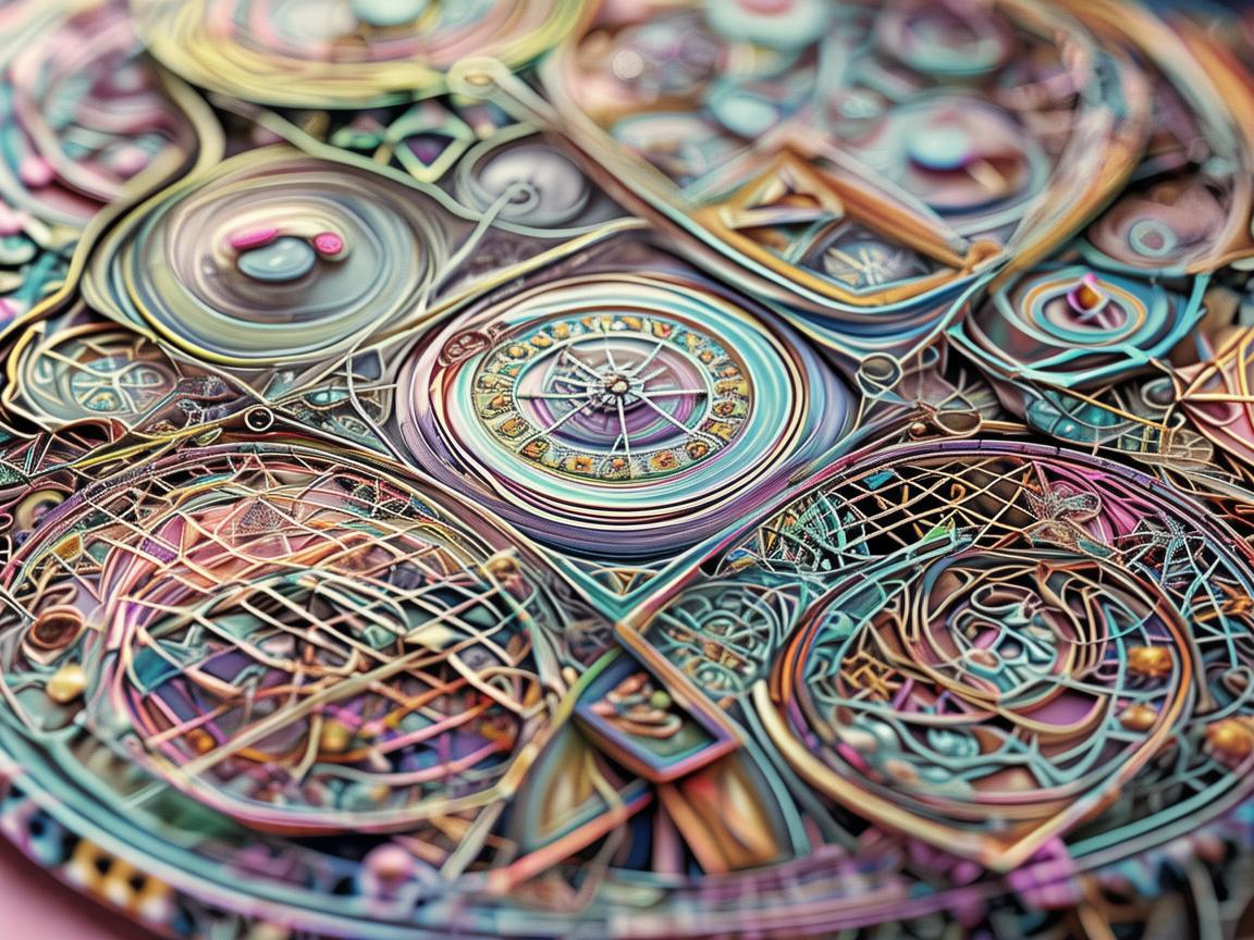 几何之美，插画师笔下的形状奥秘