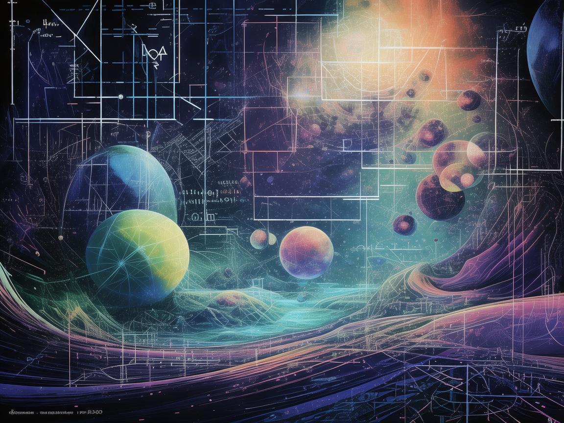 数学物理，插画世界的奇妙基石