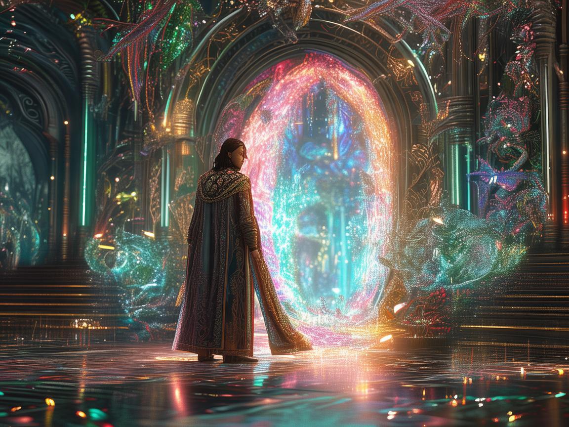 王子与数字艺术的奇幻邂逅，当传统遇见未来