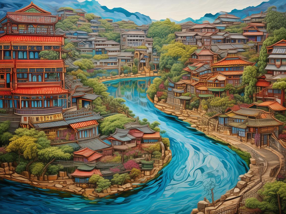 遂宁印象，用画笔勾勒的多彩画卷