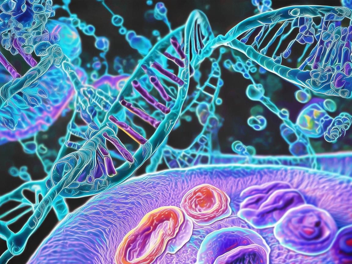分子生物学，插画师如何绘制生命的微观世界？