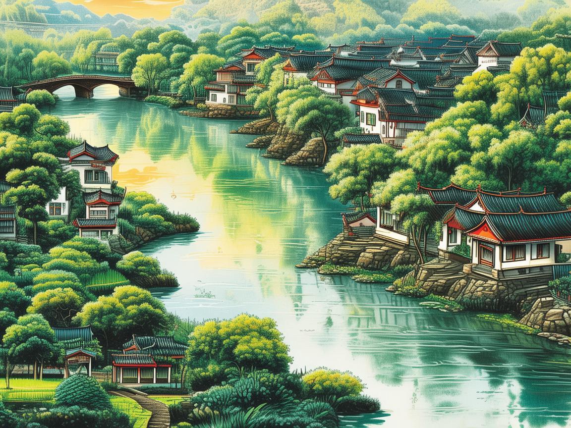 惠州风情，如何通过插画展现其独特魅力？