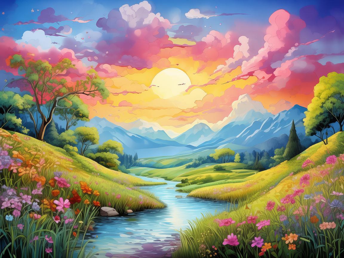安康的色彩，插画师如何用画笔传递健康与幸福？