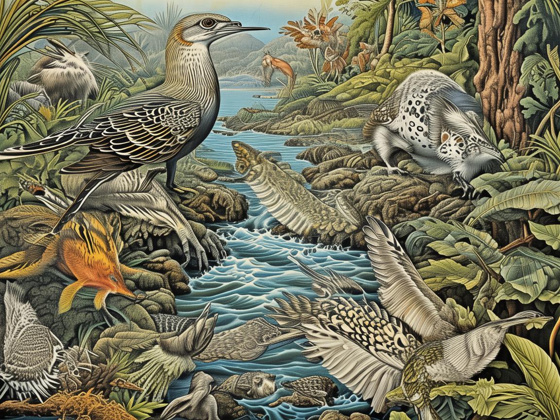 动物生物学视角下的插画创作，如何捕捉生命的真实与灵动？