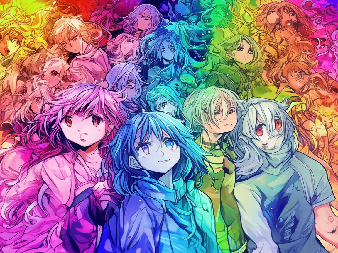 动漫插画中的色彩运用，如何让角色活起来？