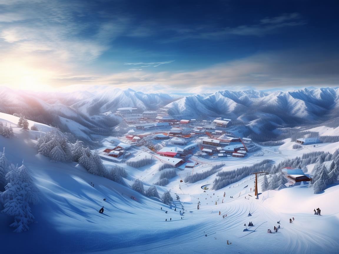 滑雪场地的色彩与光影，如何通过视觉设计提升滑雪体验？