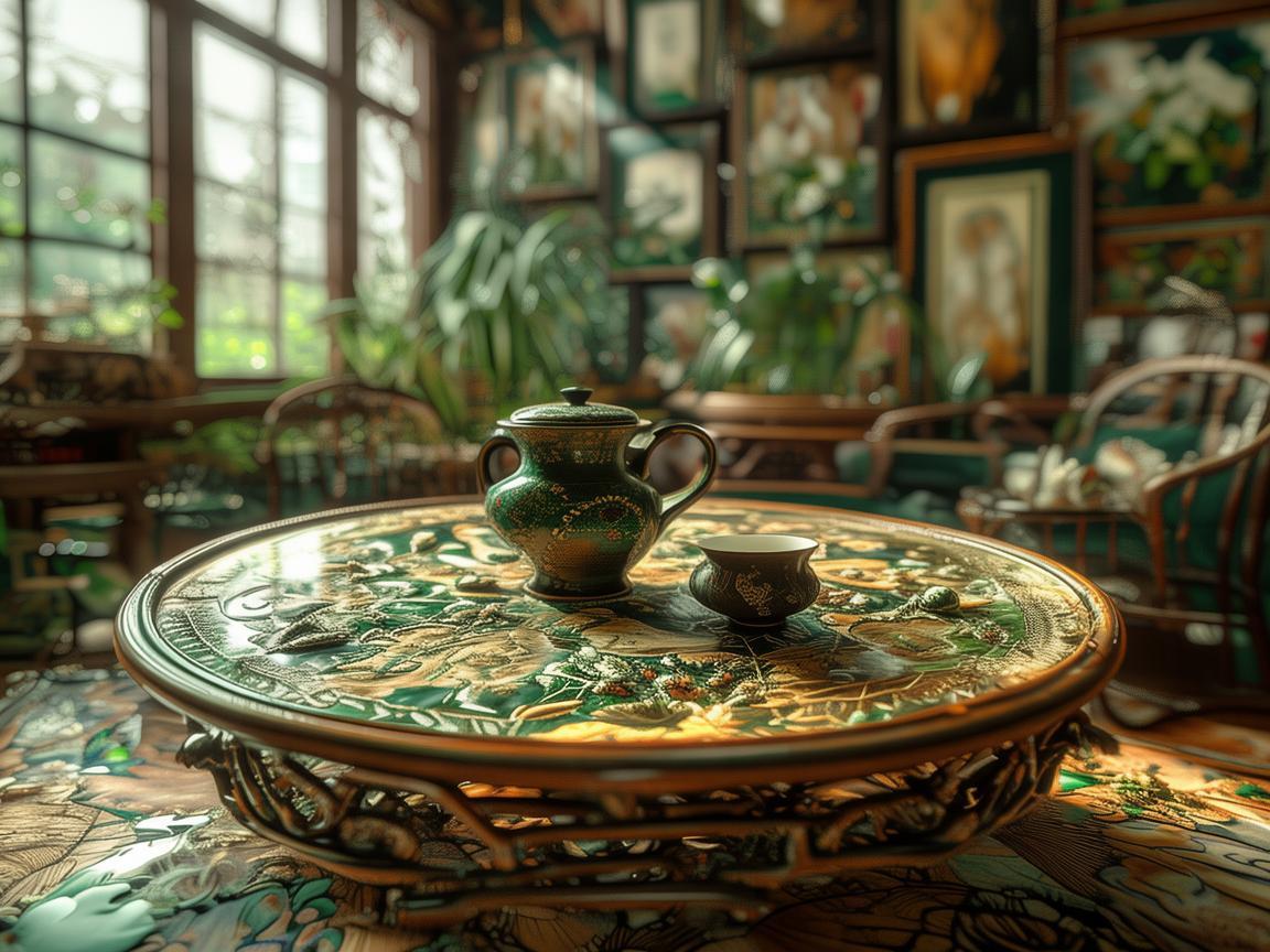 品普洱茶韵，绘多彩茶画