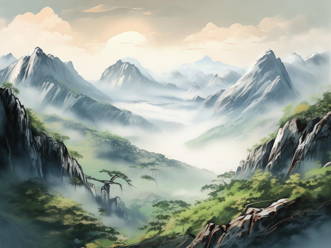 鹤山之美，笔下绘丹青