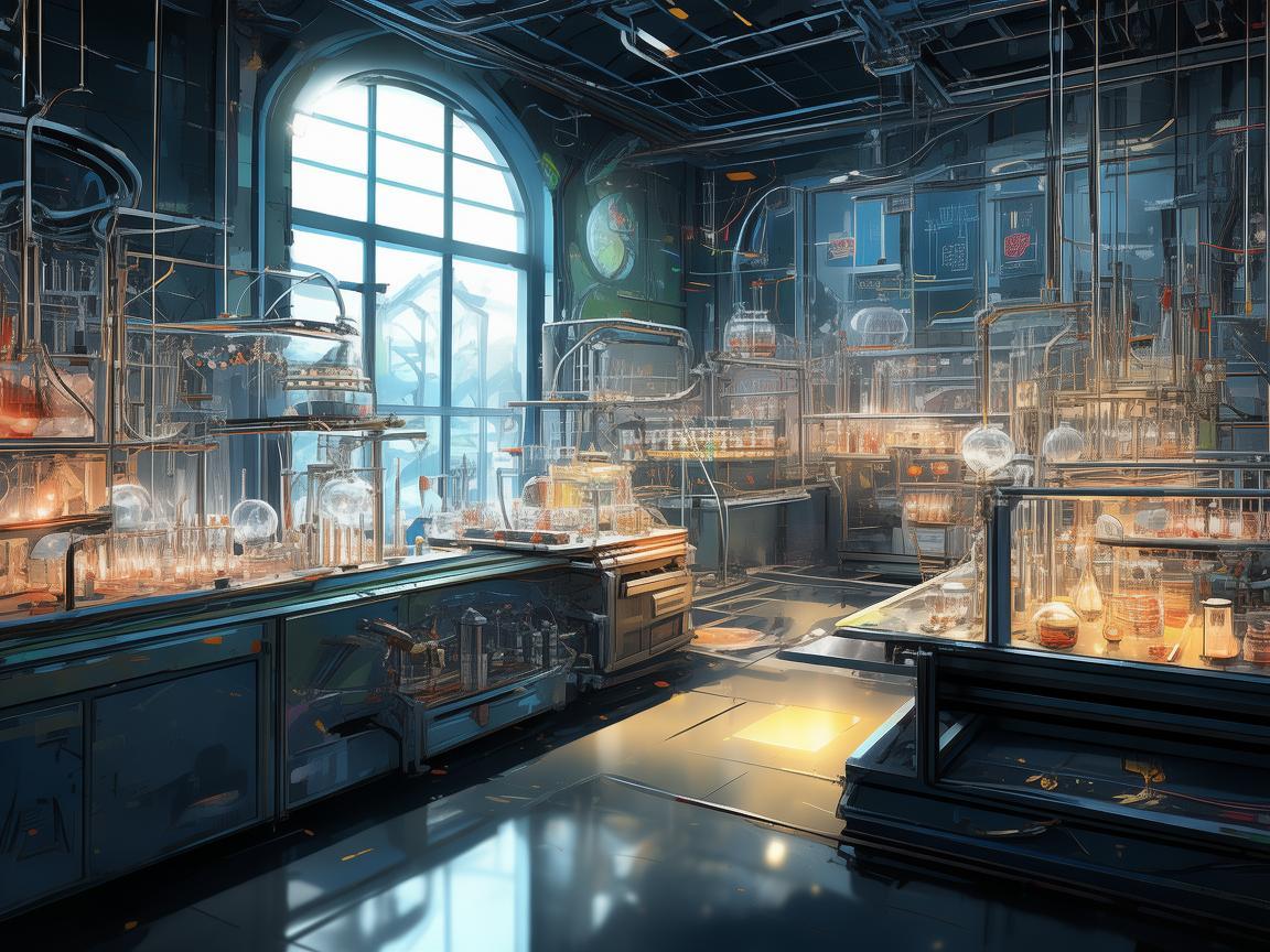 研究所实验室，插画师如何以创新视角探索科学之美？