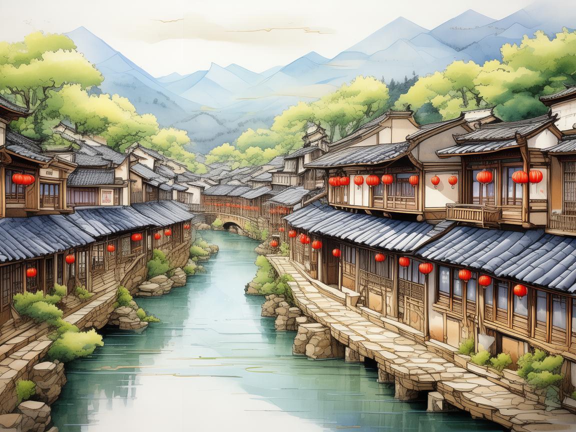 清镇，如何通过插画展现地方特色与文化传承？