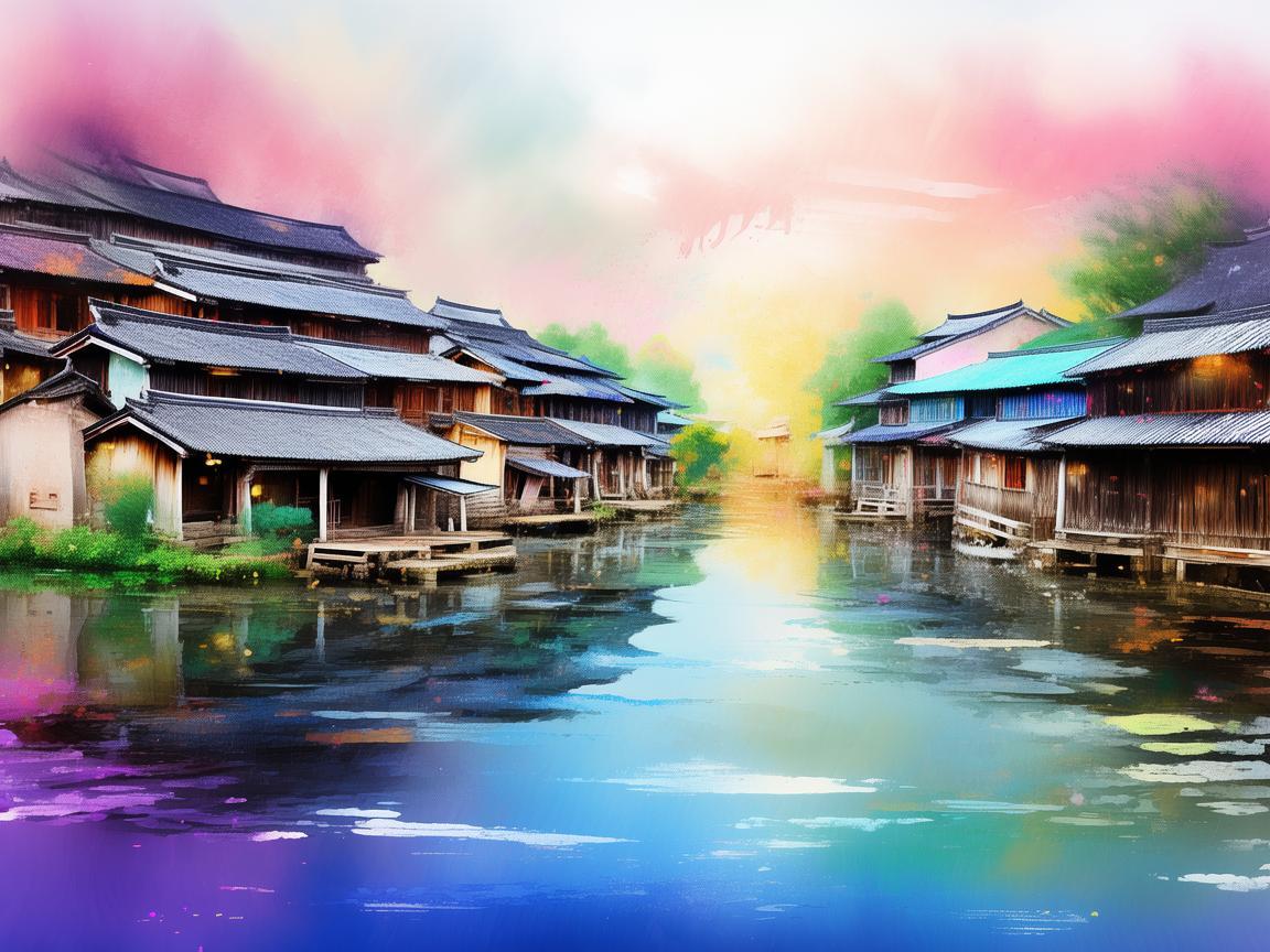 绘梦九江，用画笔勾勒的多彩水乡