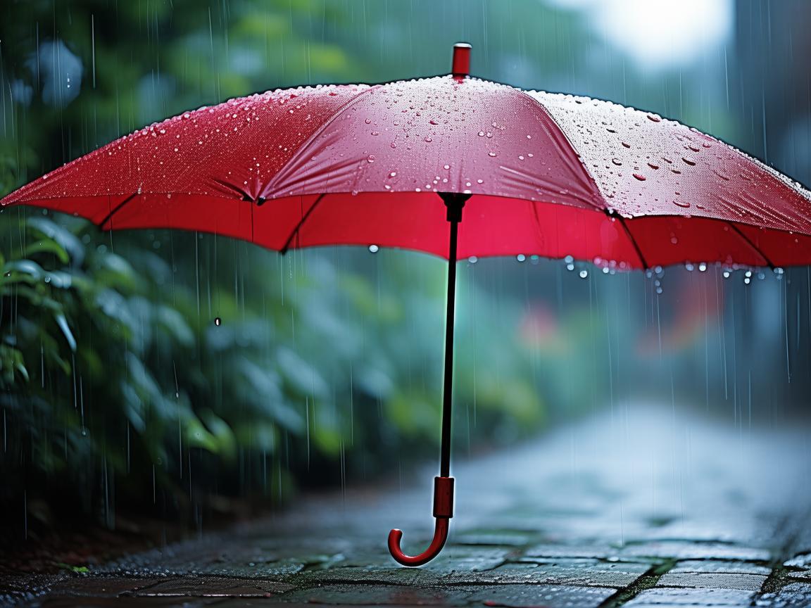 伞下的世界，如何通过色彩与构图展现雨天的情绪？