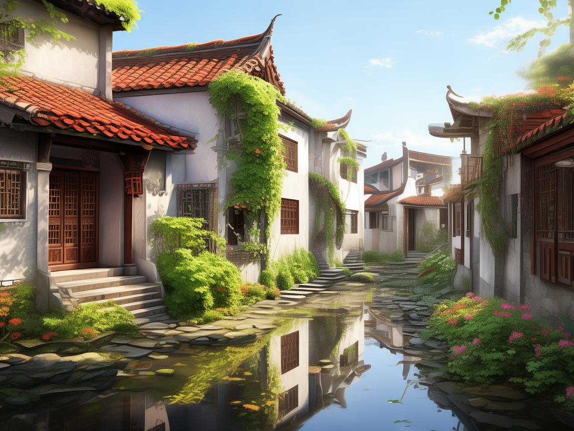 邓州风情，如何通过插画展现古城的现代韵味？