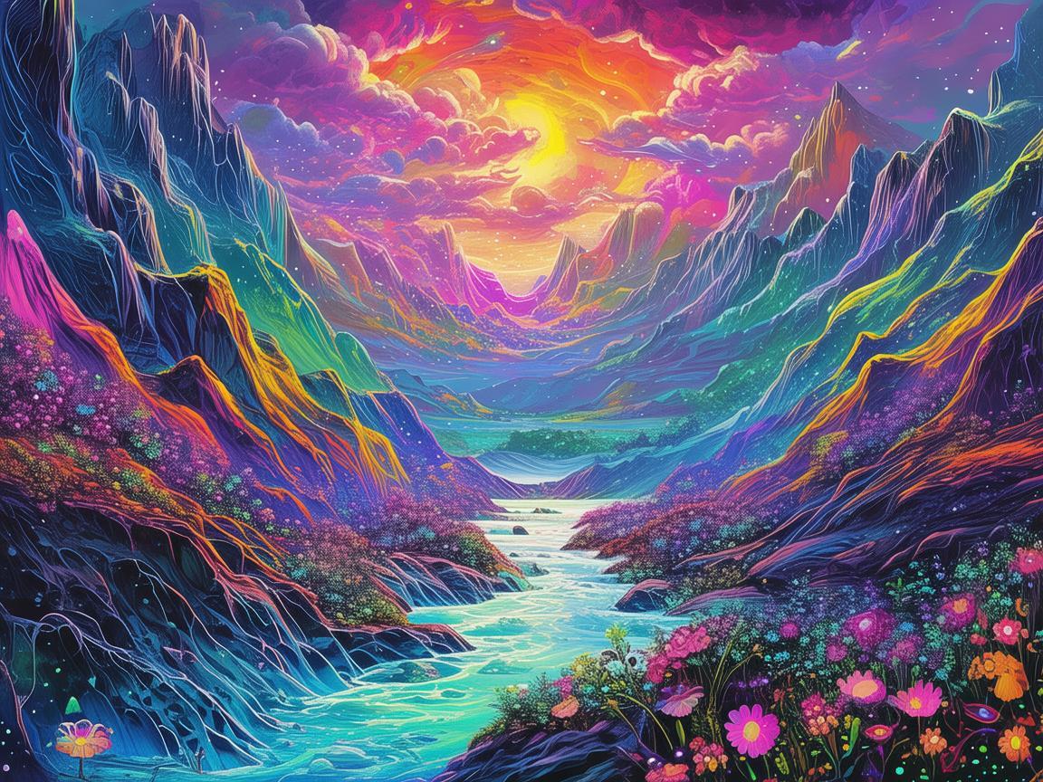 冒险家眼中的色彩世界，插画师如何捕捉未知的奇遇？