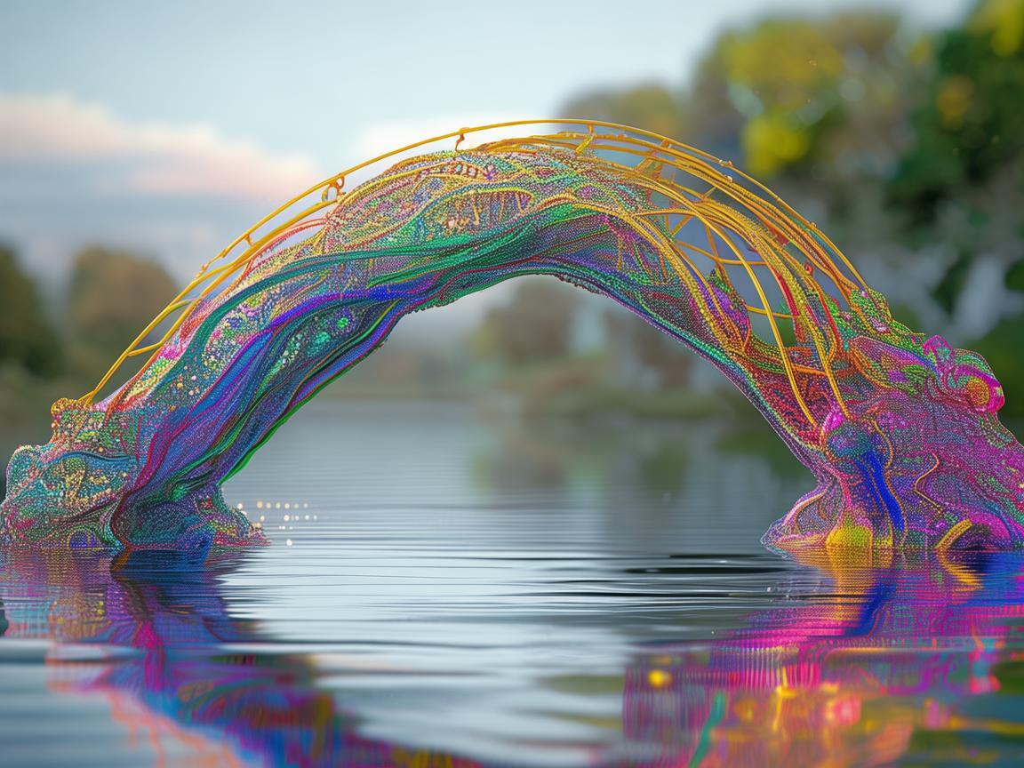 跨越想象与现实的桥梁，插画师如何绘制心中的桥梁？