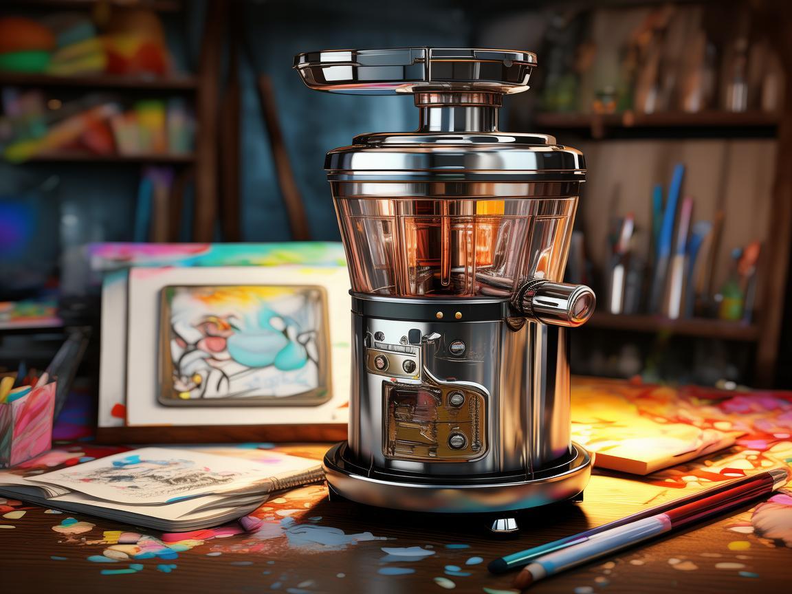 榨汁机，插画创作中的灵感源泉？