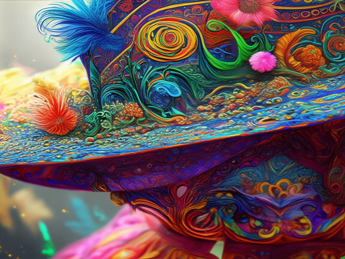 帽子，插画世界里的别样风情