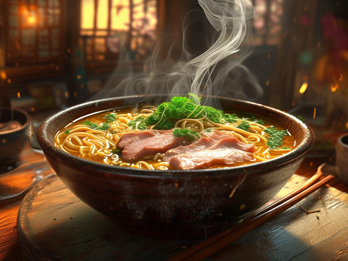 舌尖上的拉面——插画里的美味风情